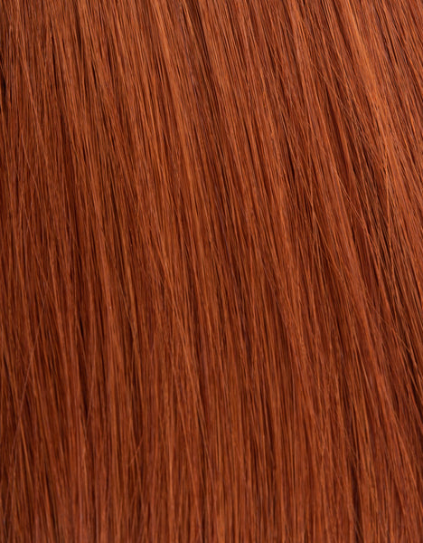 BELLAMI Professional I-Tips 16" 25g Spiced Crimson #570 Natural Straight Hair Extensions