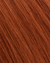 BELLAMI Silk Seam 55g 22" Volumizing Weft Straight Spiced Crimson Natural Clip-In Hair Extension