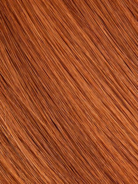 BELLAMI Professional Silk Seam | 50g 16" Volumizing Weft Straight Strawberry Dream Clip-In Hair Extension