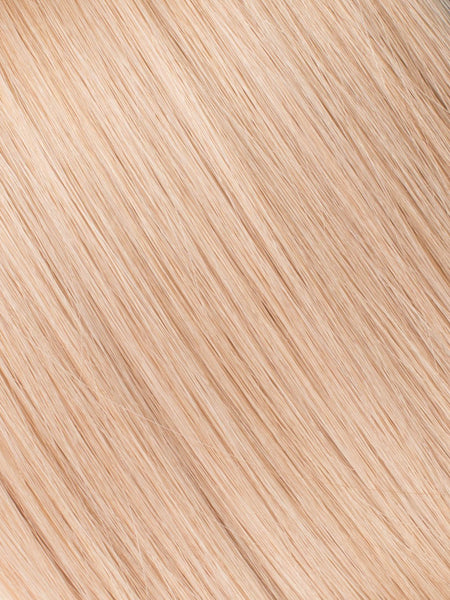 BELLAMI Professional Hand-Tied Weft | 14" 48g Strawberry Blonde #27 Natural Hair Extensions