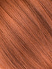 BELLAMI Professional Micro I-Tips 20" 25g  Vibrant Auburn #33 Natural Straight Hair Extensions