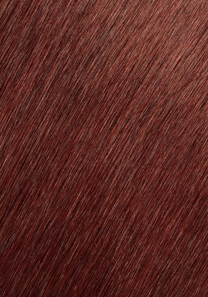 BELLAMI Silk Seam 24" 260g Dark Maple Brown Natural Clip-In Hair Extensions