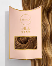 BELLAMI Silk Seam 16" 140g Dirty Brunette Highlights Clip-In Hair Extensions