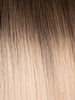 BELLAMI Professional Hand-Tied Weft 22" 80g Walnut Brown/Ash Blonde Rooted (3/60) Rooted Hair Extensions