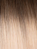 BELLAMI Professional Volume Weft 20" 145g  Walnut Brown/Ash Blonde #3/#60 Rooted Straight Hair Extensions