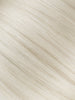 BELLAMI Professional Hand-Tied Weft 20" 72g White Blonde #80 Natural Hair Extensions