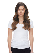 Bambina 160g 20" Almond Brown (7) Natural Clip-In Hair Extensions