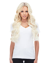 Magnifica 240g 24" Ash Blonde (60) Natural Clip-In Hair Extensions