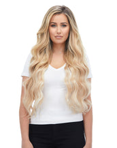 BELLAMI Silk Seam 360g 26" Butter Blonde (P10/16/60) Natural Clip-In Hair Extensions