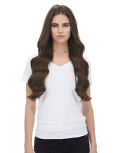 Magnifica 240g 24" Chocolate Brown (4) Natural Clip-In Hair Extensions