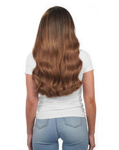 Maxima 260g 20" Chestnut Brown (6) Natural Clip-In Hair Extensions