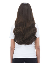 Maxima 260g 20" Dark Brown (2) Natural Clip-In Hair Extensions