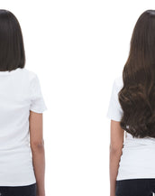 Maxima 260g 20" Dark Brown (2) Natural Clip-In Hair Extensions