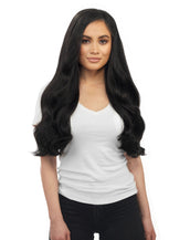 Maxima 260g 20" Jet Black (1) Natural Clip-In Hair Extensions