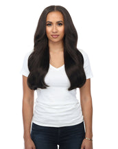 Maxima 260g 20" Off Black (1B) Natural Clip-In Hair Extensions