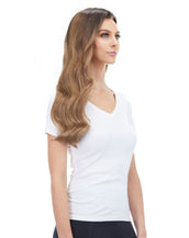 Maxima 260g 20" Ash Brown (8) Natural Clip-In Hair Extensions