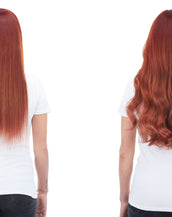 Maxima 260g 20" Vibrant Red (33) Natural Clip-In Hair Extensions
