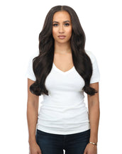 Bellissima 220g 22'' Off Black (#1) Natural Clip-In Hair Extensions