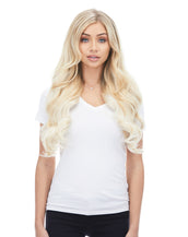 BOO-GATTI 340G 22" Platinum Blonde (80) Natural Clip-In Hair Extensions