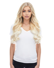 Piccolina 120g 18" Platinum Blonde (80) Natural Clip-In Hair Extensions