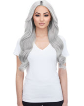 Bambina 160g 20" Sterling Silver Natural Clip-In Hair Extensions