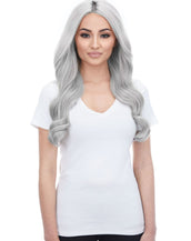 Piccolina 120g 18" Sterling Silver Natural Clip-In Hair Extensions