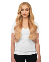 Bellissima 220g 22'' Strawberry Blonde (27) Natural Clip-In Hair Extensions