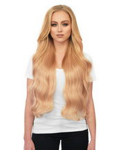 BELLAMI Silk Seam 360g 26" Strawberry Blonde (27) Natural Clip-In Hair Extensions
