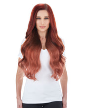 Magnifica 240g 24" Vibrant Red (33) Natural Clip-In Hair Extensions