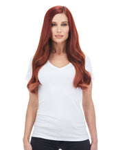 Piccolina 120g 18" Vibrant Red (33) Natural Clip-In Hair Extensions